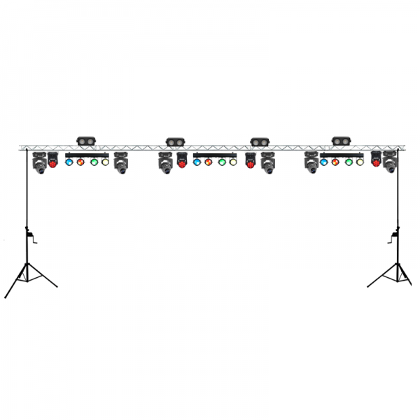 lichtbrug truss blinder movinghead